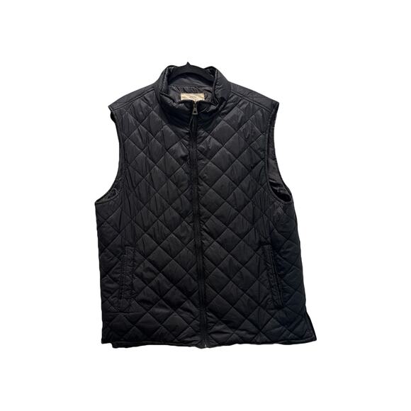 WEATHERPROOF VINTAGE Men’s Vest‎ Black Nylon Polyester Size XL Pockets (335) - Picture 1 of 6